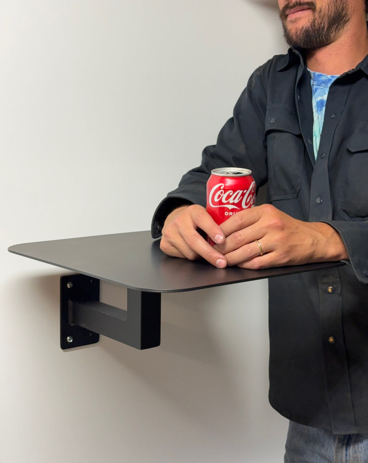 Wall mounted  cafe table